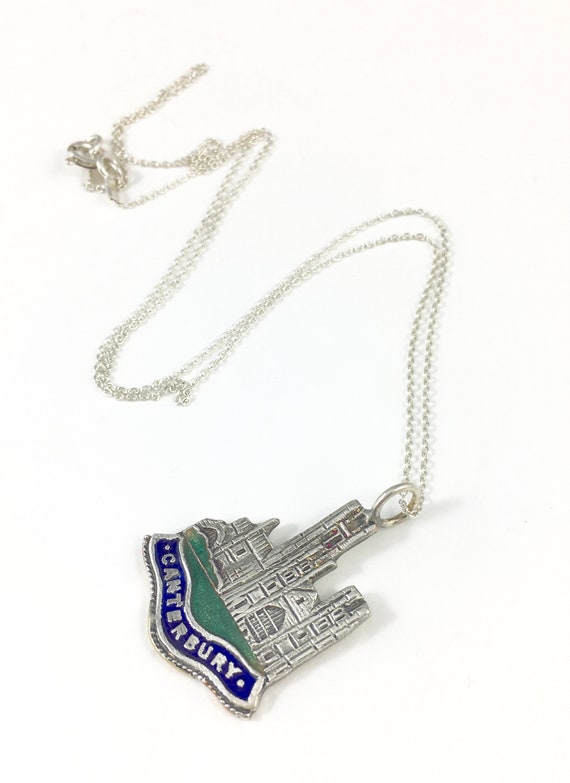 Items similar to Canterbury Cathedral Necklace, Canterbury Cathedral