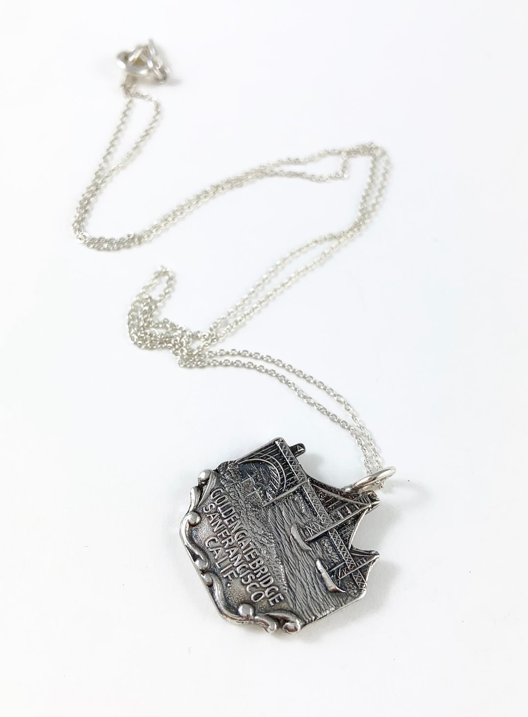 San Francisco Charm, San Francisco Necklace, San Francisco Jewelry, San