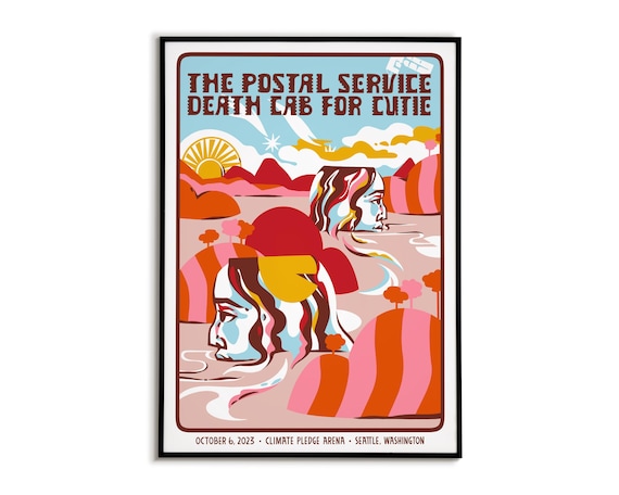 Death Cab for Cutie Fall 2004 Tour ポスター Death Cab for Cutie Fall 2004 Tour ポスター