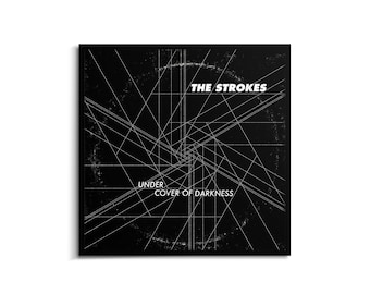 The Strokes poster - Under Cover of Darkness print, Indie rock wall decor, Music print