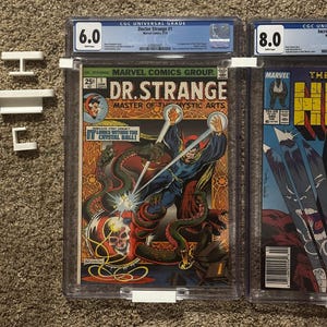 CGC Graded Comicbook Slab System for Wall Mounting up to 8 Comics