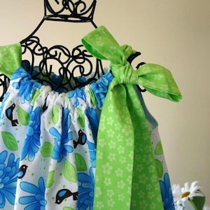 Kussensloopjurkpatroon, Pdf Eenvoudig naaipatroon, Kussensloopjurk, Naai nu gemakkelijk met VOLLEDIGE PATROONSTUKKEN