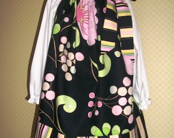 Costurar vestido de fronha fácil e costurar blusa camponesa delicada - COMBO de padrão de costura PDF - vestido peças de padrão completo