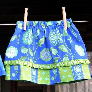 Skirt Pattern , Toddler Girl Skirt Pattern, Easy PDF Sewing Patterns, PDF Skirt Pattern, Easy Sewing Pattern, Sew Sassy Clothing