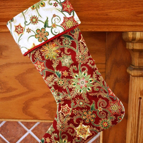 Christmas Stocking Pattern PDF FREE Big Bow Pattern, Holiday Decor, Handmade Christmas - Gift Idea for Christmas