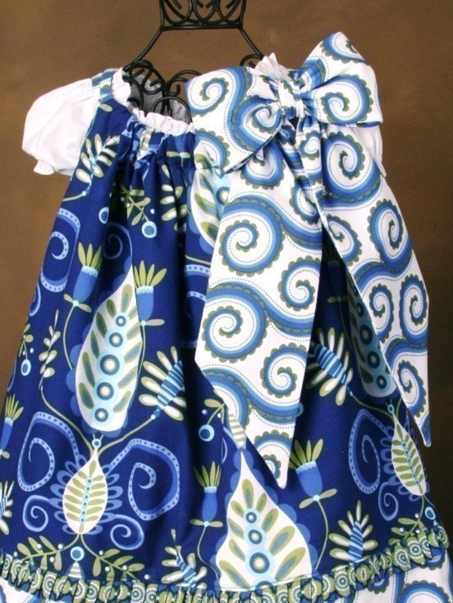 Christmas Dress Pattern Pillow Case Dress PDF Sewing Etsy