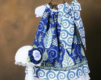 Sew Stylish  Pillowcase Dress PDF Sewing Pattern W/Detachable Bow 6 Mos. - 14 Children Clothing