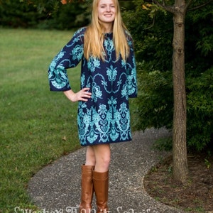 Herfst herfst tiener SEW GROOVY boer jurk patroon - maten 6 maanden - 14 kind - Tween - PDF naaipatroon terug naar school