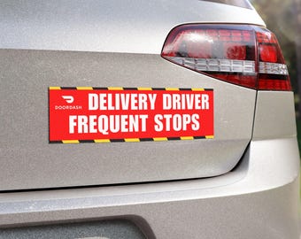 Imán para coche para repartidores de DoorDash
