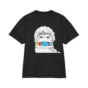 G-Dragon Power Sketch Art T-Shirt, Unisex Tee, Drop-Shoulder Shirt, K-Pop Fan Apparel, Graphic Top
