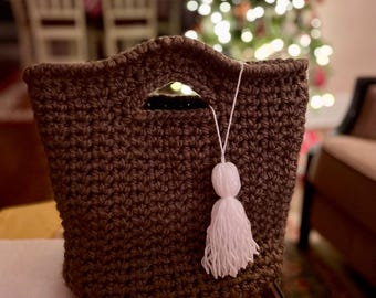 Sutton Crochet Tote Bag
