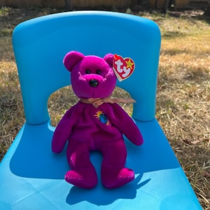 RARE Ty Beanie Baby Millennium name spelled wrong! Major ERROR