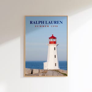 Póster de revista de moda, póster de revista de moda vintage de los años 70, arte de lienzo de moda retro, impresión de moda de lujo, arte de pared digital antiguo de Ralph Lauren