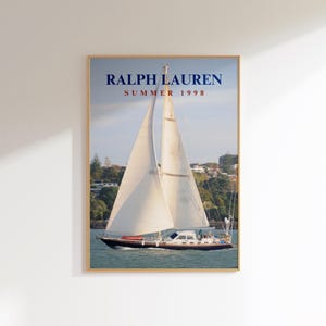 Fashion Magazine Poster Vintage Fashion Magazine Poster Retro Fashion Canvas Art Luxury Fashion Print Old Ralph Lauren Digital Wall Art