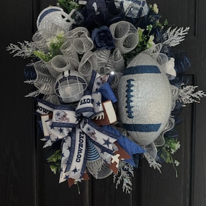 Football Wreath Custom