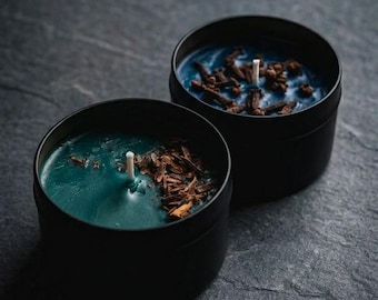 Candela profumata personalizzata in latta – Fragranza unica per l'arredamento della casa