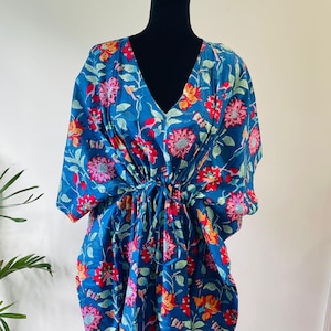 christmas moo moo dress Sakmal Moomoo Dresses for Women Lightweight Blue Cute Christmas House Dress Bow Print Crew Neck Short Short Sleeve Nightgowns S-2xl, Women's, Size: