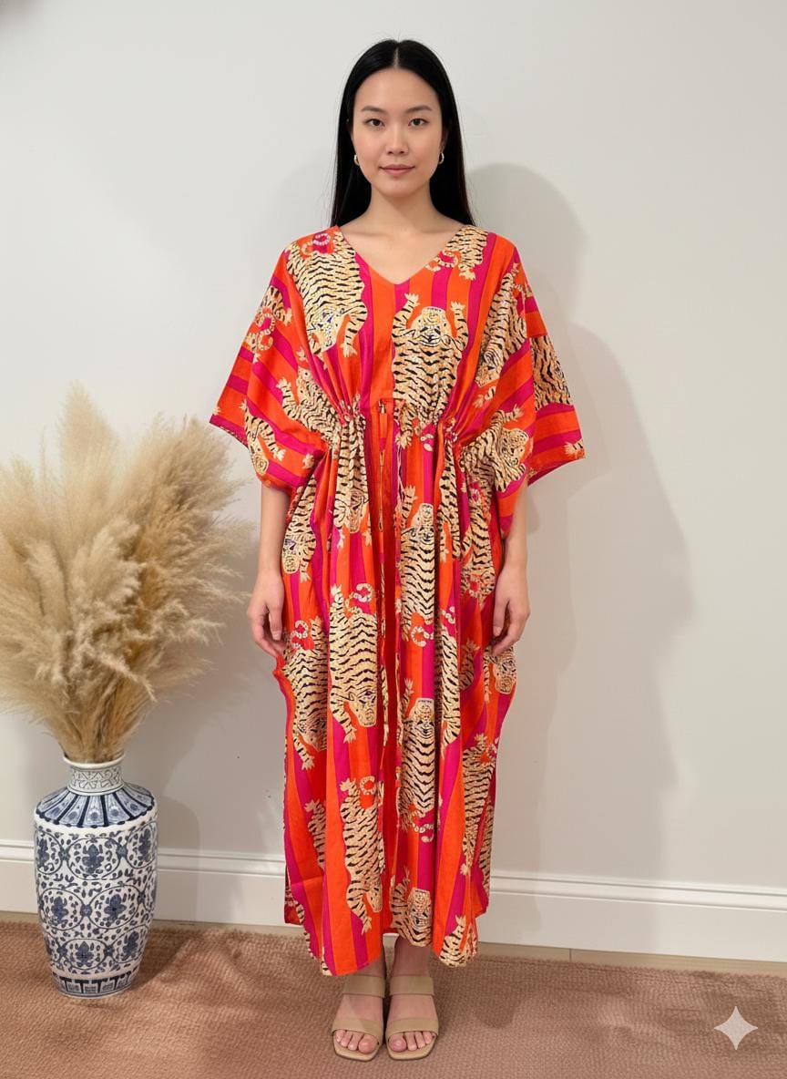 Fall Block Print Dress - Etsy
