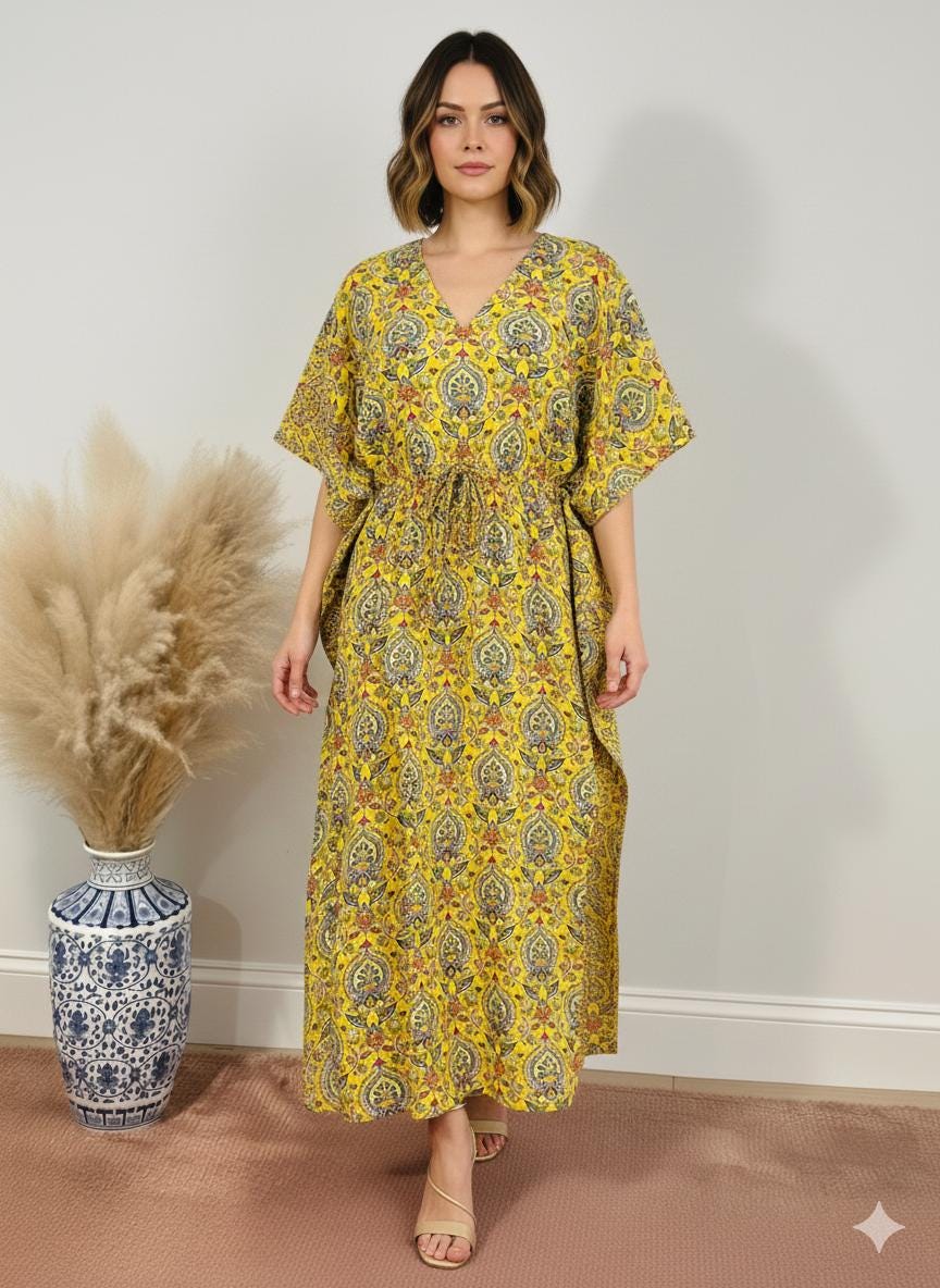 mumu dress fat lady Yellow collection: VICI Collection