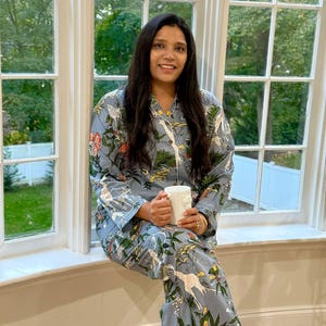 Hand Block Print Cotton Pajama Set, Indian Lounge And Sleepwear, Unique Gift For Her, Christmas Pajamas, Winter Style Gifts, Holiday Pyjamas image 9
