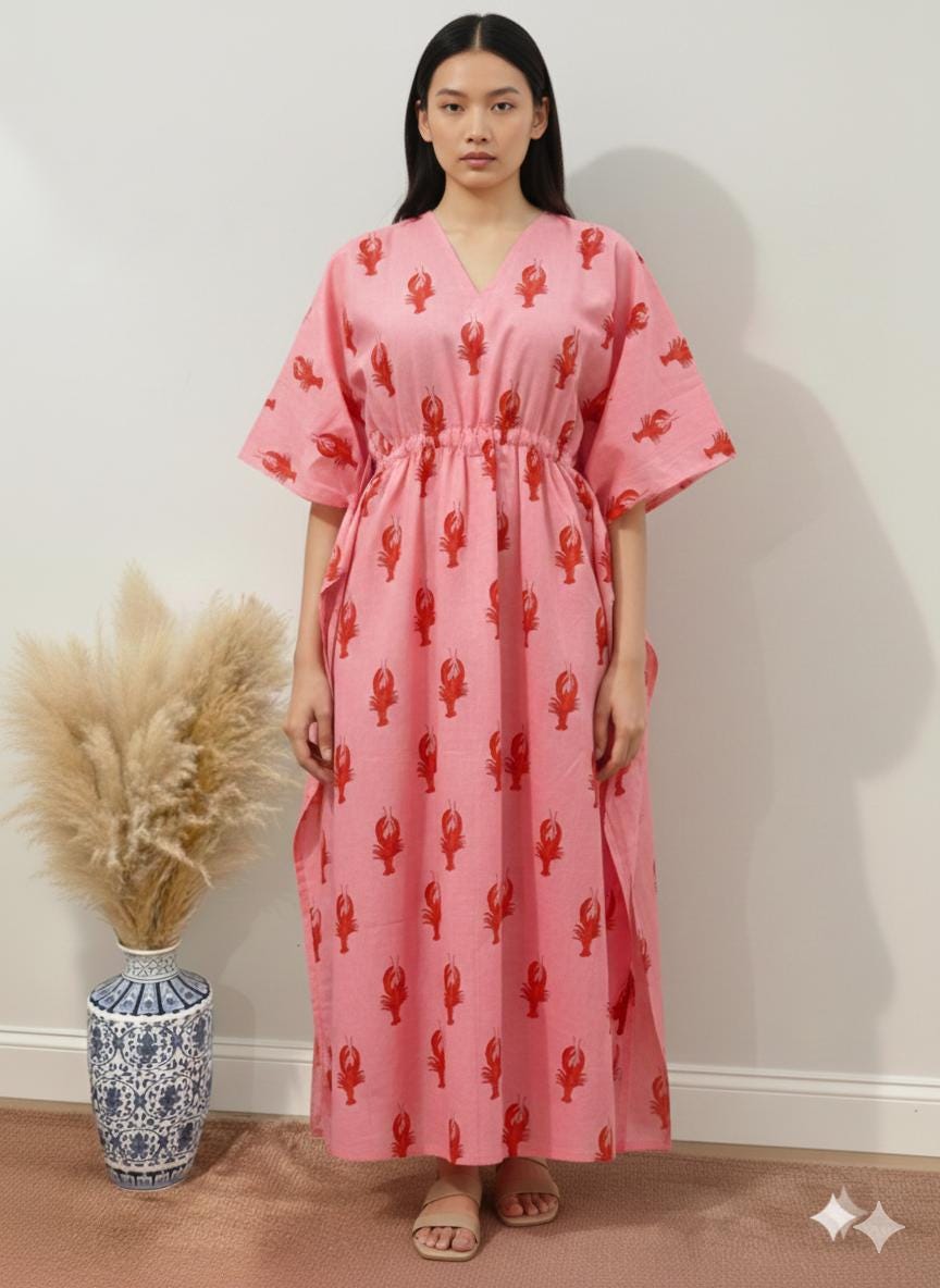 chinese dress ladies SDERDZSE Women's Summer Dresses 3D Lobster Print Maxi Dress Vacation  Outfits Sundress Beach Dresses for Women M at Amazon Women's Clothing store