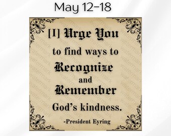 Folleto "Ven, sígueme": Cita del discurso del élder Eyring "Oh, recuerda, recuerda".