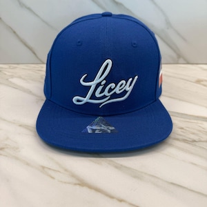 Dominican Republic Snapback Hat Blue Licey 5D Embroidered Limited Edition Baseball Cap Dominican Flag