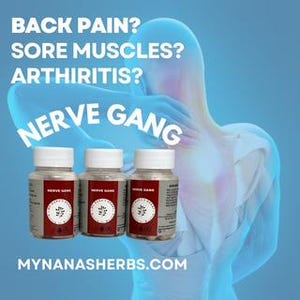 Nerve Gang - Nerve, Joint, & Muscle Pain Relief Herbal Vitamin Supplement