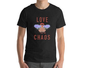 Amour et chaos T-shirt unisexe