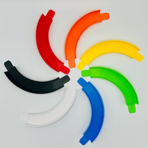 Turn now! 90 Degree banked turn | Compatible with Hot Wheels and Matchbox Cars and Track | 1/64 Scale