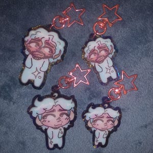 Arcane Jayce and Viktor Astral Keychains - JayVik