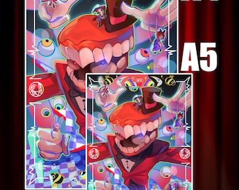 Print A4/A5 | The Amagazine Digital Circus | Fanart | TADC