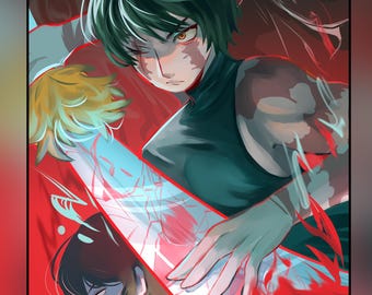 Print A4/A5 | Maki Zenin | JJK season 3 | Jujutsuu Kaisen