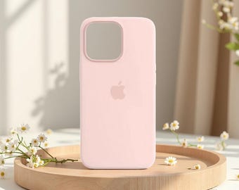 Liquid Silicone Soft Phone Case for iPhone 16 15 14 13 12 Pro Max