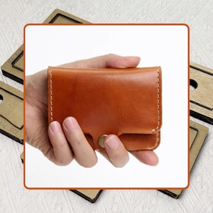 Card Bag Custom Leather Punch Die Set,Mini Purse Leather Cutting Die Cut Mold,Leather Crafts Kraft Tool