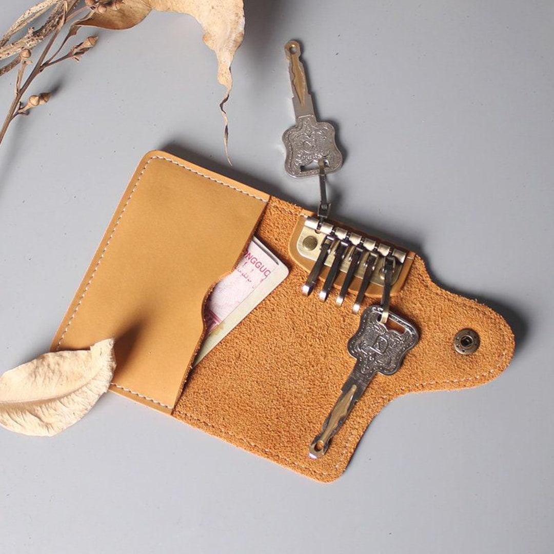 DIY Key Case Leather Cutting Die, Personalized Card Case Leather ...