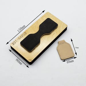 Keychain Pendant Leather Cutting Die Cut Mold,DIY Leather Punch Die Set,Leather Crafts Kraft Tool Set Father&#39;s Day Gift Father&#39;s Day Gift