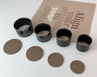 Custom Round Steel Leather Cutting Die, Circle Design Leather Punch Die Cut Mold,Steel Leather Crafts Kraft Tool