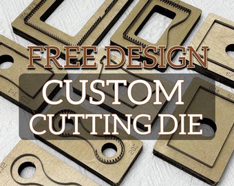 Duty-free/Custom Acrylic Steel Blade Rule Die Cut for leather crafter/Flat Cutting Mold Dies Cutter for DIY/ custom leather die cuts clicker