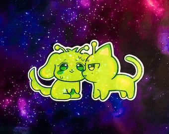 WooSang Alien-sticker