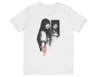 Yurei's Eight Nigthmares T-Shirt - Manga Horror Tee, Japanese Horror Apparel, Horror Movie Tshirt, Japanese Horror Shirt