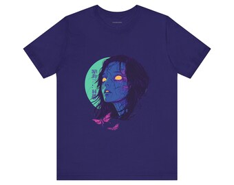 Shinju Lost City T-Shirt - Japanese Horror Tee, Horror Aesthetic Graphic Tee, Japanese Horror Tee, Manga Horror T-Shirt, Anime Horror Tee