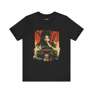Nagasaki Midnight Fury T-Shirt - Japanese Movie Poster T-Shirt, Japanese Vintage Tee, 70s Asian Movie Poster T-Shirt, 70s Japanese T-Shirt