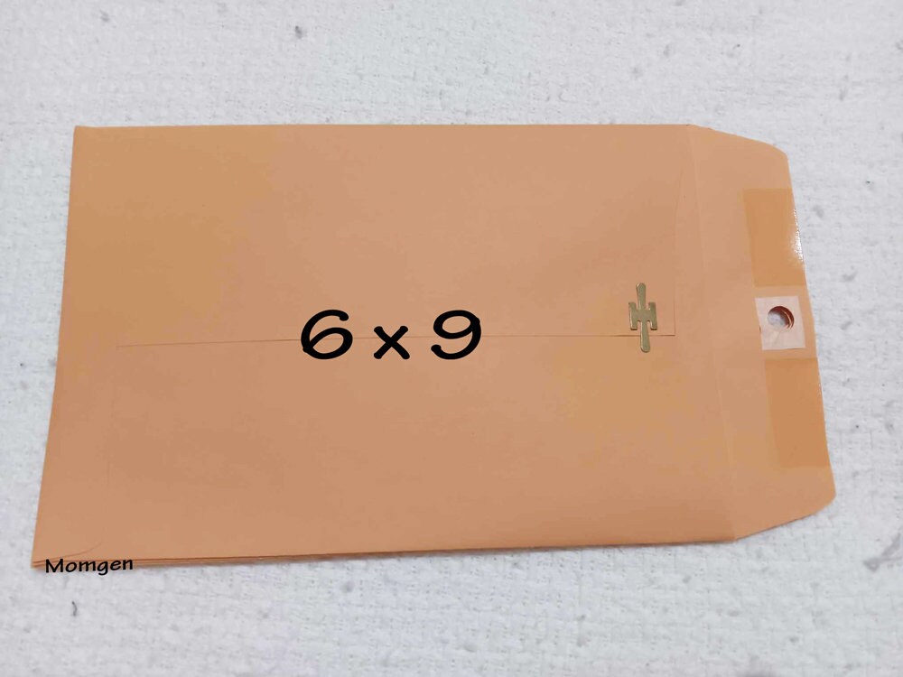 Kraft Catalog Envelopes 6x9 (500pcs)
