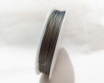 50M/Roll Silver Beading Wire .45mm