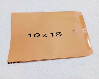 20pcs 10 x 13 Columbian Clasp Brown Envelope, Clasp Envelope, Brown Kraft, Brown