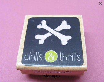 Chills & Thrills Rubber Stamp, Rubber stamps