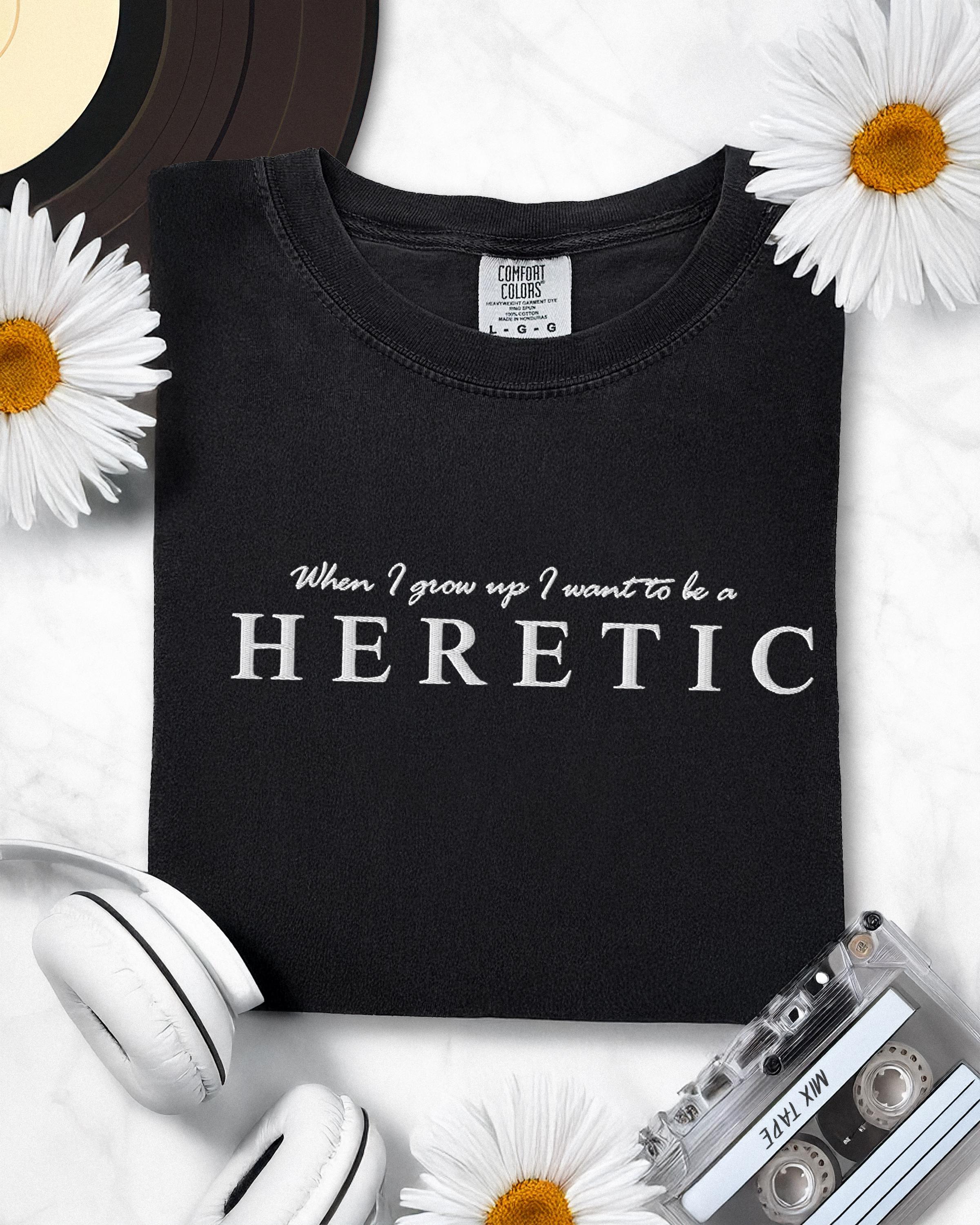 Heretic Shirt | Brand New Inspired Tee | Elder Emo Shirt | Music Inspired Gift | Comfort Colors Tee | Rebel | When We Were Young | Festival