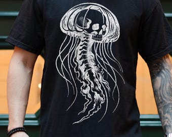 Seen More Spine in Jellyfish | Elder Emo Shirt | Brand New T-Shirt | TBS Shirt | Pop| Emo | Comfort Colors | Dark Graphic Tee