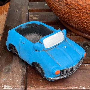 Retro Car Succulent planter Cactus Vintage Plant Pot with Drainage Hole